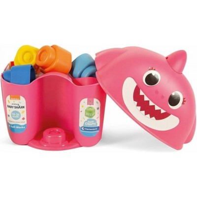 Baby Shark-Secchiello con Personaggio Pink. Clementoni