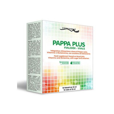 Pappa Plus 10flac. 10ml Integratore Alimentare Sterilfarma