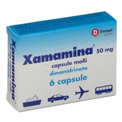 XAMAMINA AD*6 CPS 50 MG         