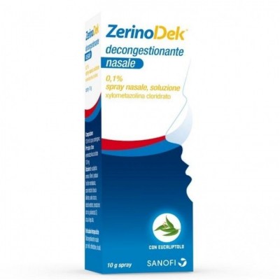 SANOFI ZERINODEK DECONGESTIONANTE NASALE 1MG/ML SPRAY 10G