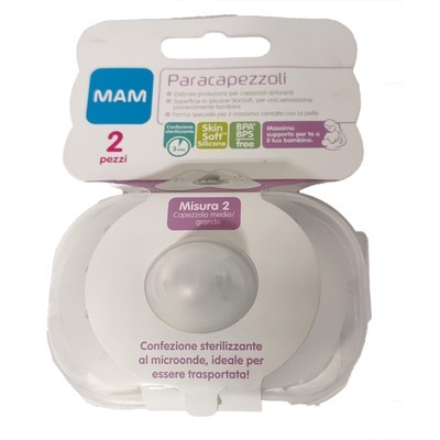 Mam Paracapezzoli misura 2 capezzolo medio/grande